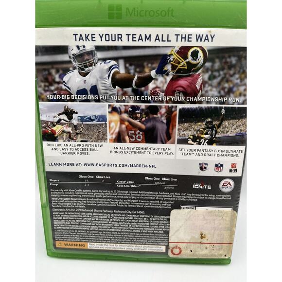 Madden NFL 17 - Xbox One 360 Rob Gronkowski - TESTED - WORKING - Picture 3 of 7